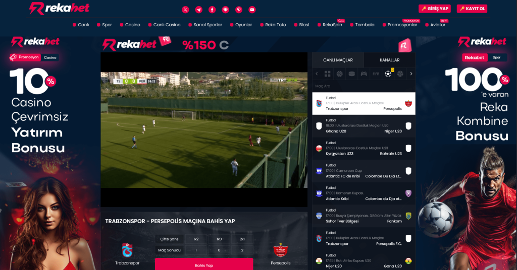 Rekabet tv canlı maç izle
