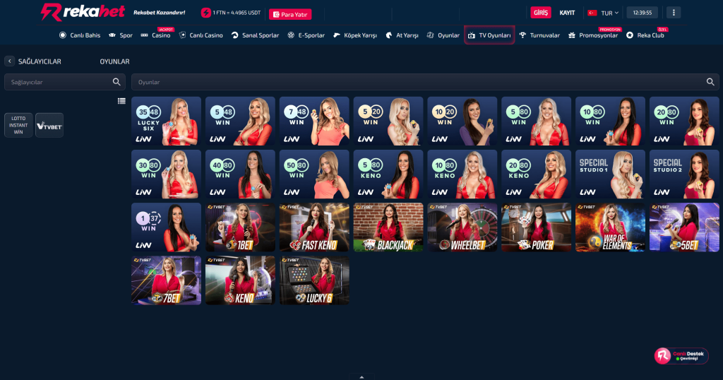 rekabet tv oyunları